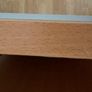 Light wooden effect desk and pedestal Image 4