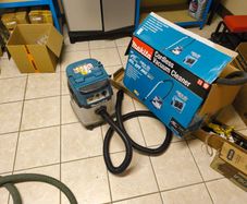 Makita hoover/extractor