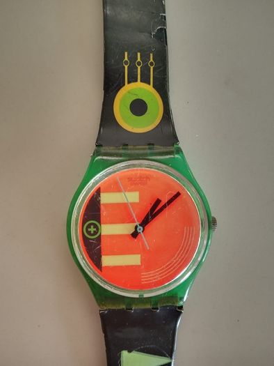 Pair of Vintage 1980s Swatch Watches