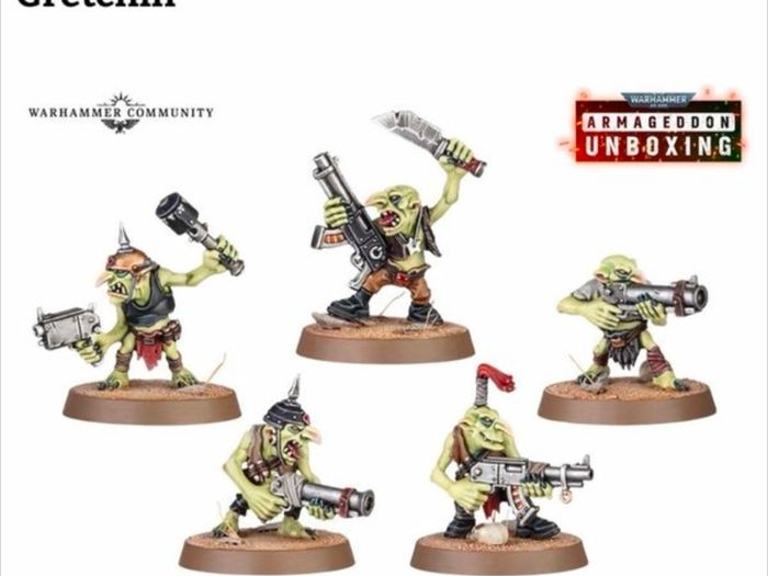 Warhammer 40k Orks Gretchen mob