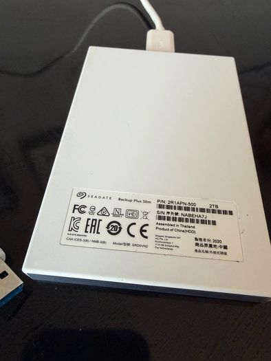 Seagate Backup Plus Slim 2TB External Hard Drive