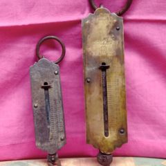 Vintage Brass Pocket Balance  X 2