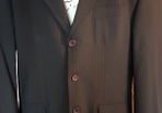 XL Charcoal Suit 44L 38R