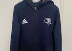 Boys Navy Adidas Leinster Zip Up Hoodie - Age 11-12 Years
