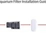 13L Starter Fish Tank Kit, 25  25  22CM Mini Plastic Aquarium with LED Light & USB Filter, DIY Aquascape for Small Betta Fish Image 6