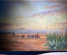 picture Oil on Board unsigned