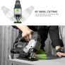 SALE 800W 3000 SPM Jig Saw Tool, Max 45 Degree Bevel Cutting Angle, 6 Adjustable Speeds, 4-Position Orbital Action,Laser Guide, Max Cutting Capacity: 100mm Wood, 10mm Metal Image 5