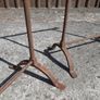 Antique Hand Forged Trestles Image 3