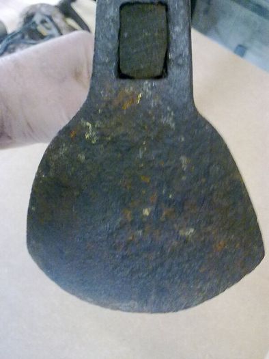 Small adze for wooden bowl making