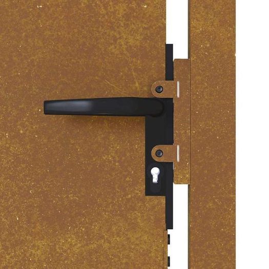 Steel Garden Gate 100x75 cm