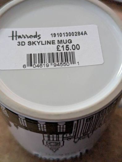 Original Harrods Mug