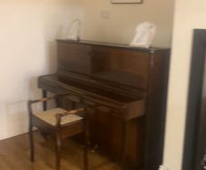 vintage piano