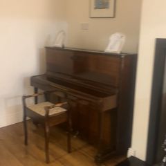 vintage piano