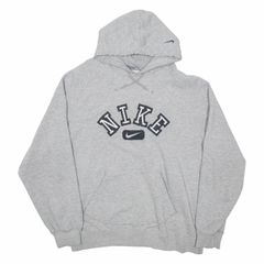 Mens vintage style grey nike hoodie
