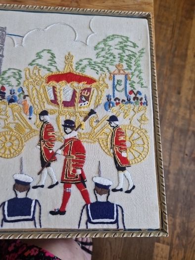 vintage cross-stitch