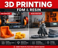 Custom 3D Printing & 3D Scanning