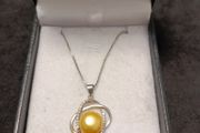 beautiful 925 silver necklace