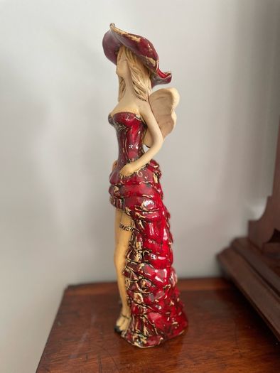 Collector Item - Art Ceramic Angel Lady Woman Christmas, Birthday, Anniversary Gift from Unique Crafts and Design shop Dublin