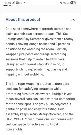 Cat Scrater and Play Lounge