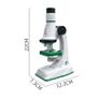 Children Microscope Kit 200x 600x 1200x Biological Science Stem Toy School Home Educational Pocket Microscope with LED Light Image 4