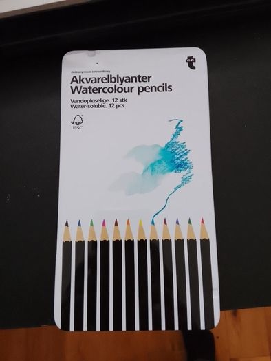 watercolor pencils