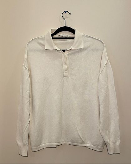 PULL&BEAR Collar Knit Top Size XS!