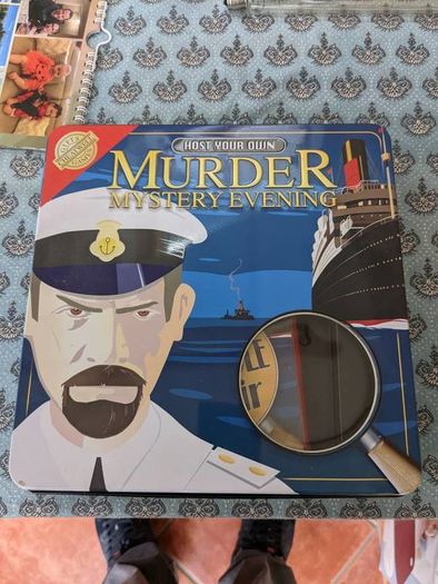 murder mystery dinner party game