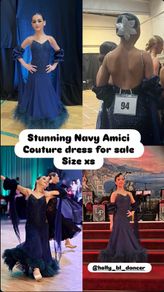Ballroom dress Navy