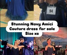 Ballroom dress Navy