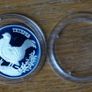 1 Rouble 1995 y. silver. Russia Image 2