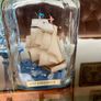 Vintage Crafted Tall Ship in a Pitlochry House of Lords Whisky Bottle 1960 s Image 8