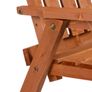 2-Seater Wooden Bench with Centre Table Image 8