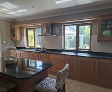 Solid Oak Shaker kitchen with Granite Worktops