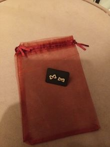 Pretty bow earrings