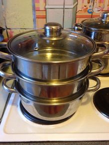 Steel steamer