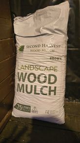 Landscape Wood Mulch brown