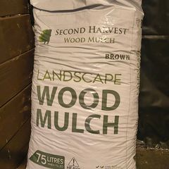 Landscape Wood Mulch brown