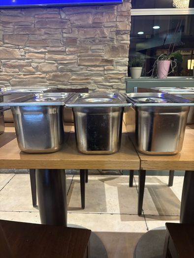 Stainless Steel Food Prep Containers & Lids