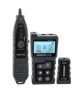 BRAND NEW LCD Display Measure Length Lan Cable Wire Checker Test Network Tool Scan Cable Wiremap Tester