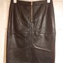 Faux leather skirt Image 3