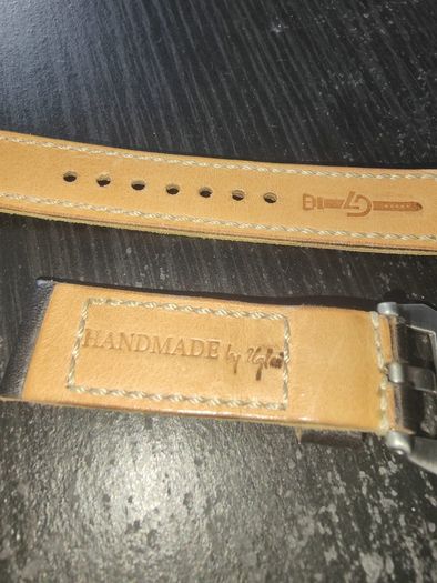 watch strap genuine leather Handmade by Uglai