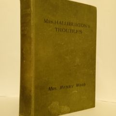 Mrs. Halliburton's Troubles by Mrs. Henry Wood (LP107)