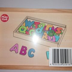 Playtive Wooden Magnetic Alphabet Letters