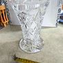 Is  2 crystal Vases-  Antique American Brilliant Cut Glass Trumpet Vase     8 and 1/2 inches tall 65.00 euro.-- the other one 6 inches Flower Vase Pompeii Collection by Waterford Crystal 32.00 euro. Image 8