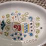 Loddo Dorgali Hand Made trinket - plate with lapwing decoration- as new Image 2