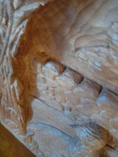 Vintage Carved Pheasants in Teak
