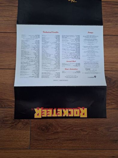 The Rocketeer 1991 Movie Press Kit
