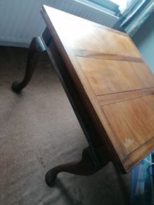 Antique Solid Wood Extending Dining Table in a Traditional Style