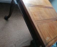 Antique Solid Wood Extending Dining Table in a Traditional Style