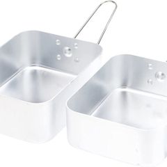 BCB Aluminium Mess Tin-Silver, One size